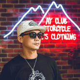 NEW ARMY CAP(WAPPEN) - HERRINGBONE OFF - May club